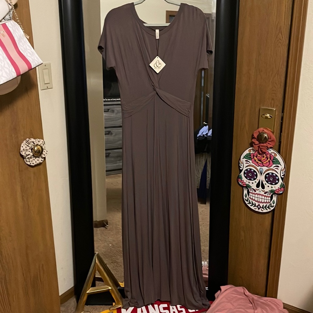 Never worn. Light weight. Soft maxi dress